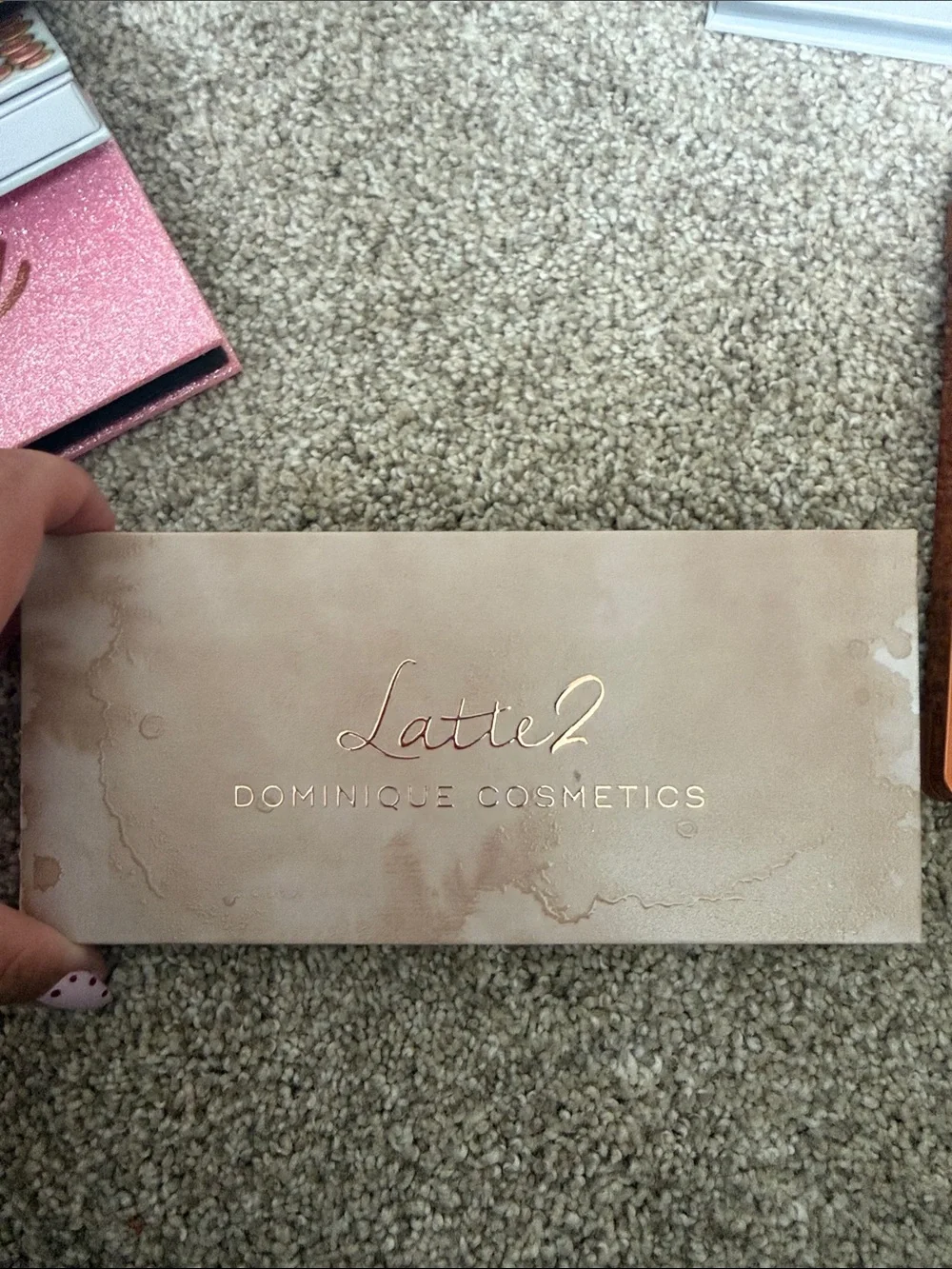 Dominique Cosmetics latte 2 palette